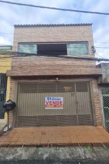 Frente das casas.