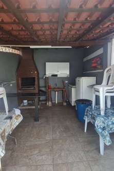 Espaço gourmet (churrasqueira).