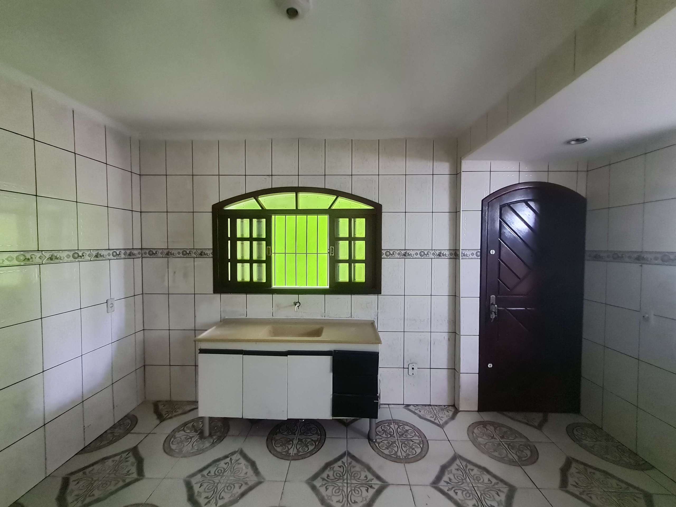 Cozinha: casa térreo.