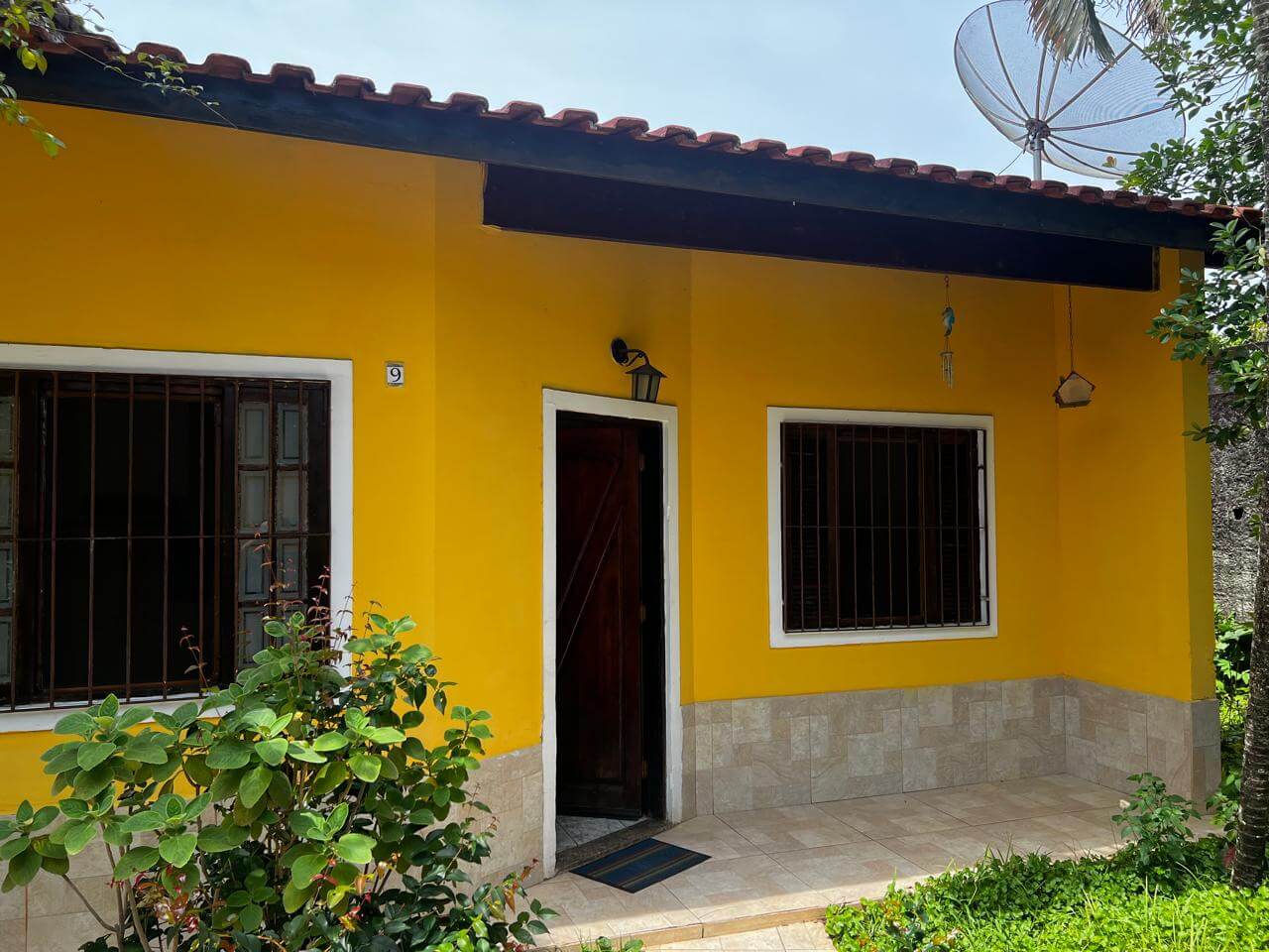 Frente da casa (foto atual).